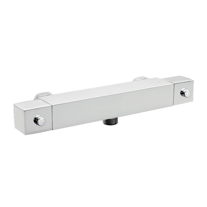 Nuie Square Thermostatic Bar Valve - Unbeatable Bathrooms