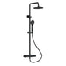 Nuie Round Thermostatic Bar Shower With Kit - Unbeatable Bathrooms