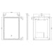 Nuie Lyra LED Touch Sensor Mirror - Unbeatable Bathrooms
