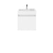 Nuie Merit 500mm Vanity Unit - Wall Hung 1 Drawer Unit with Basin - Unbeatable Bathrooms
