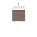 Nuie Merit 500mm Vanity Unit - Wall Hung 1 Drawer Unit with Basin - Unbeatable Bathrooms