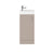 Nuie Vault 400mm Cloakroom Vanity Unit - Floor Standing 1 Door Unit with Basin - Unbeatable Bathrooms