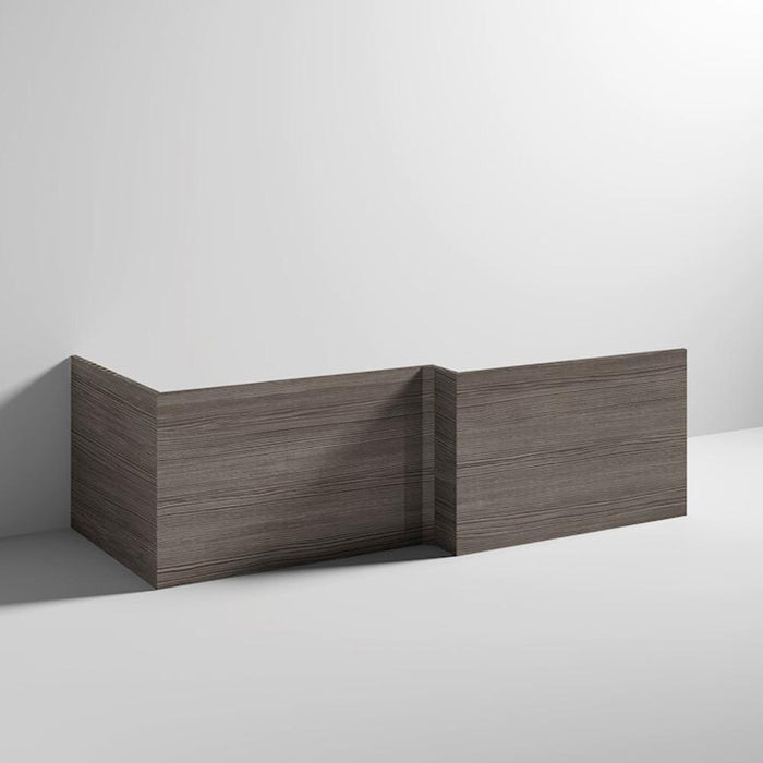 Nuie Athena Square Shower Bath End Panel 70cm - Unbeatable Bathrooms