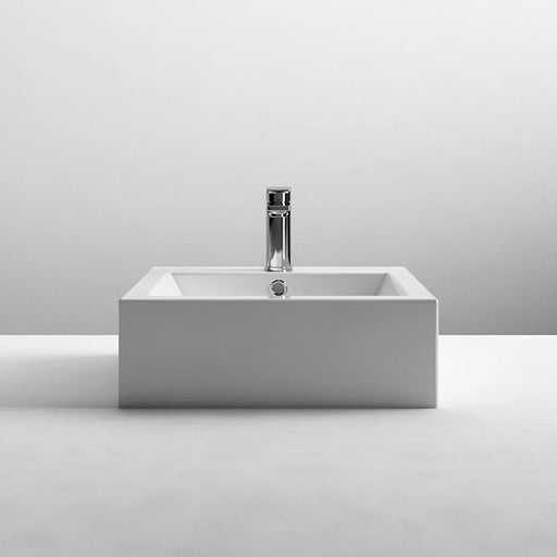 Nuie Square 460mm 1TH Counter Top Basin - Unbeatable Bathrooms
