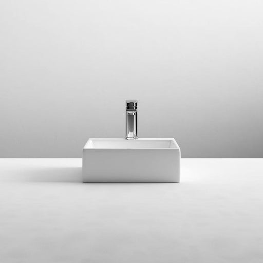 Nuie Rectangular 335mm 1TH Counter Top Basin - Unbeatable Bathrooms