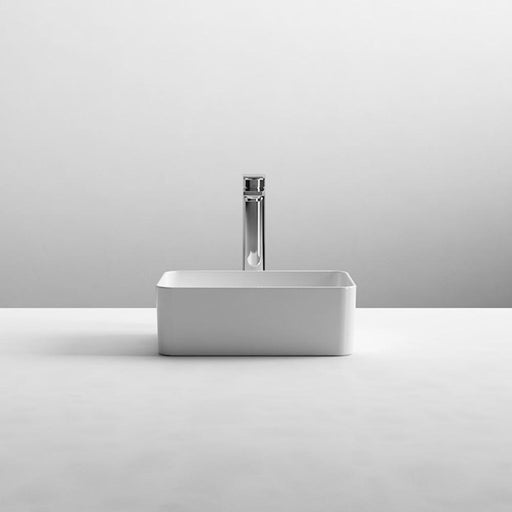 Nuie Rectangular 365mm 0TH Counter Top Basin - Unbeatable Bathrooms