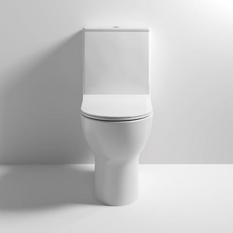 Nuie Freya Compact Rimless Toilet - Unbeatable Bathrooms