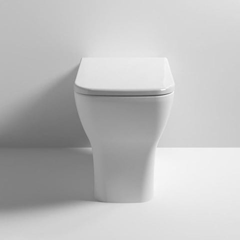 Nuie Ava Back To Wall Toilet & Soft Close Seat - Unbeatable Bathrooms