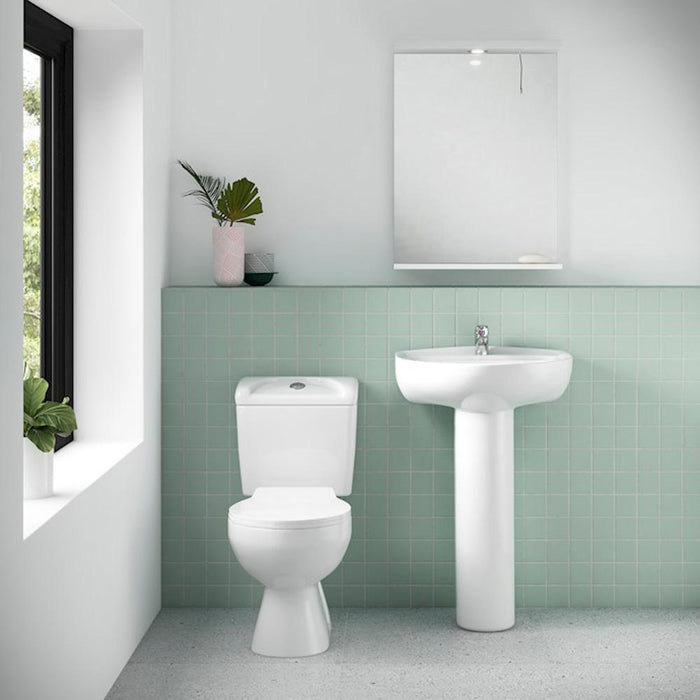 Nuie Melbourne Close Coupled Toilet - Unbeatable Bathrooms