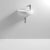 Nuie Melbourne 35/45cm 1TH Round Wall Hung Basin - Unbeatable Bathrooms