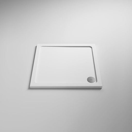 Nuie Square Shower Tray - White - Unbeatable Bathrooms