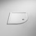 Nuie Quadrant Shower Tray - White - Unbeatable Bathrooms
