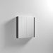 Nuie Parade 600mm 2 Door Turin Mirror Cabinet - Unbeatable Bathrooms