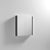 Nuie Parade 600mm 2 Door Turin Mirror Cabinet - Unbeatable Bathrooms