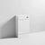 Nuie Mayford Gloss White 500 WC Unit with Concealed Cistern - Unbeatable Bathrooms