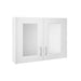 Nuie York 800mm 2-Door Mirror Cabinet - Unbeatable Bathrooms
