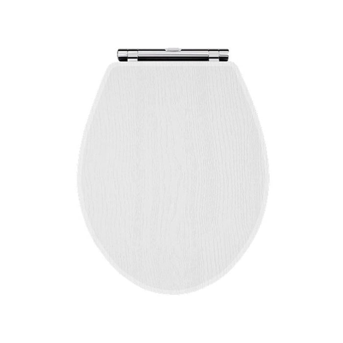 Nuie York Wood Effect Soft Close Toilet Seat (Various Colours) - Unbeatable Bathrooms