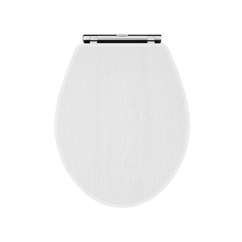 Nuie York Wood Effect Soft Close Toilet Seat (Various Colours) - Unbeatable Bathrooms