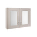 Nuie York 800mm 2-Door Mirror Cabinet - Unbeatable Bathrooms