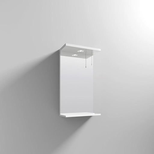 Nuie Mayford PR Mirror with 1 Light - Unbeatable Bathrooms