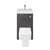 Nuie Athena 2 in 1 Basin & WC Unit - Unbeatable Bathrooms
