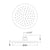 Nuie Led Round Fixed Head - Unbeatable Bathrooms