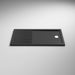 Nuie Walk-In Rectangular Shower Tray - Black Slate - Unbeatable Bathrooms