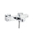 Nuie Square Thermostatic Bath Shower Mixer - Unbeatable Bathrooms