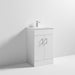 Nuie Eden 500/600mm Vanity Unit - Floor Standing 2 Door Unit with Basin - Unbeatable Bathrooms