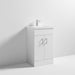 Nuie Eden 500/600mm Vanity Unit - Floor Standing 2 Door Unit with Basin - Unbeatable Bathrooms