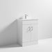 Nuie Eden 500/600mm Vanity Unit - Floor Standing 2 Door Unit with Basin - Unbeatable Bathrooms