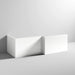 Nuie Acrylic Square Shower Bath End Panel - Unbeatable Bathrooms