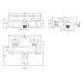 Nuie Windon Wall Mounted Thermostatic Bath Shower Mixer - Unbeatable Bathrooms