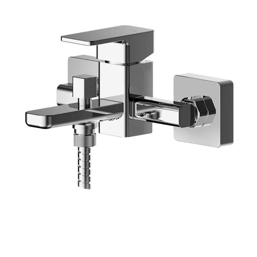 Nuie Windon Wall Mounted SL Bath Shower Mixer With Kit - Unbeatable Bathrooms