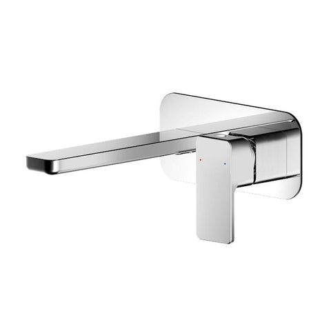 Nuie Windon Wall Mounted 2TH Basin Mixer - Unbeatable Bathrooms