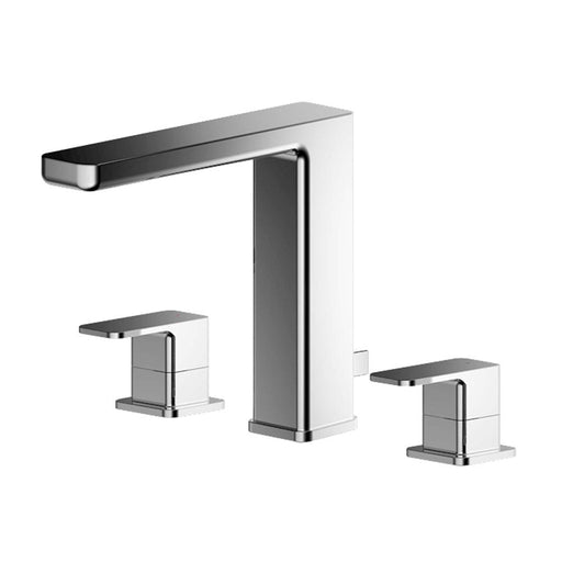 Nuie Windon Deck Mounted 3TH Basin Mixer & Waste - Unbeatable Bathrooms
