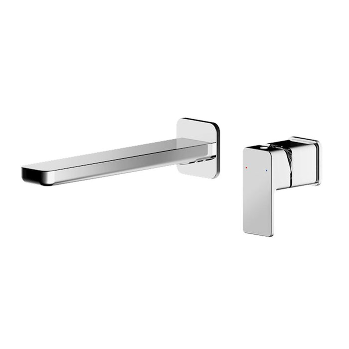 Nuie Windon Wall Mounted 2TH Basin Mixer - Unbeatable Bathrooms