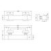 Nuie Windon Thermostatic Bar Valve - Unbeatable Bathrooms
