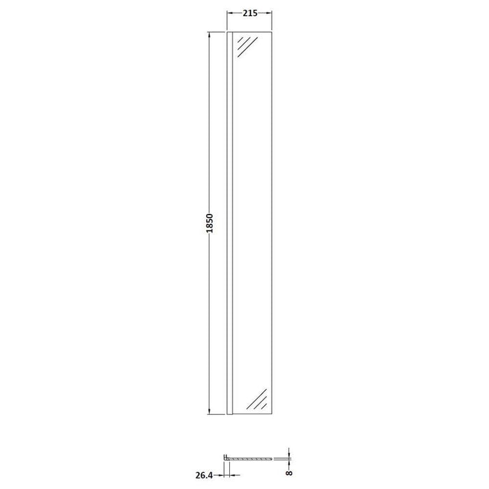 Nuie Wetroom Screens - Unbeatable Bathrooms