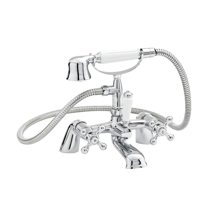 Nuie Viscount Bath Shower Mixer with Handset - Unbeatable Bathrooms