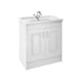 Nuie York 600/800/1000mm Vanity Unit - Floor Standing 2 Door Unit with Basin - Unbeatable Bathrooms