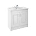Nuie York 600/800/1000mm Vanity Unit - Floor Standing 2 Door Unit with Basin - Unbeatable Bathrooms