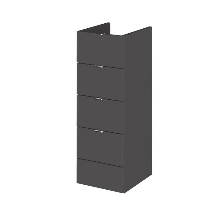 Hudson Reed Fusion 300 Drawer Unit 35.5cm Deep - Unbeatable Bathrooms