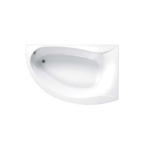 Carron Omega 1700mm x 1000mm Carronite Corner Bath - White - Unbeatable Bathrooms