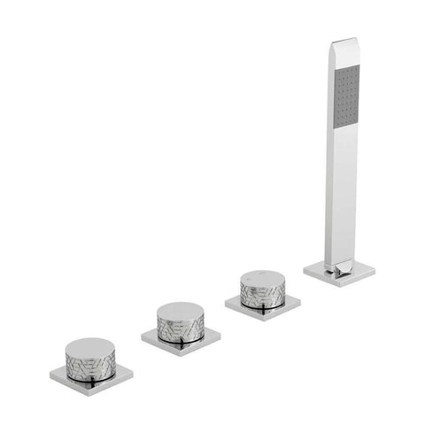 Vado Omika Four Hole Bath Shower Mixer - Unbeatable Bathrooms