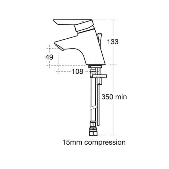 Armitage Shanks Orbit 21 55cm Countertop Basin - Unbeatable Bathrooms