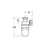 Armitage Shanks Orbit 21 55Cm Countertop Basin, No Overflow, No Chainhole - One Right Hand Taphole - Unbeatable Bathrooms