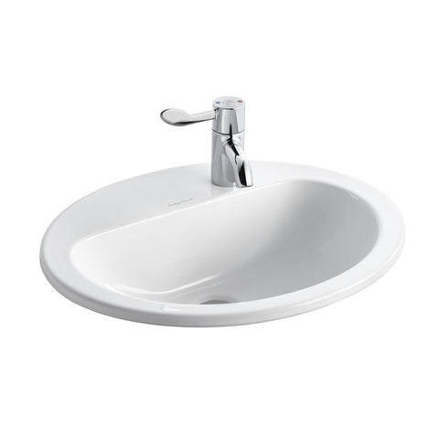 Armitage Shanks Orbit 21 55Cm Countertop Basin, No Overflow, No Chainhole - One Right Hand Taphole - Unbeatable Bathrooms