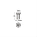 Armitage Shanks Orbit 21 55cm Countertop Basin, No Overflow, No Chainhole - Two Tapholes - Unbeatable Bathrooms