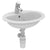 Armitage Shanks Orbit 21 55cm Countertop Basin with Overflow, No Chainhole, One Taphole, No Logo - Unbeatable Bathrooms